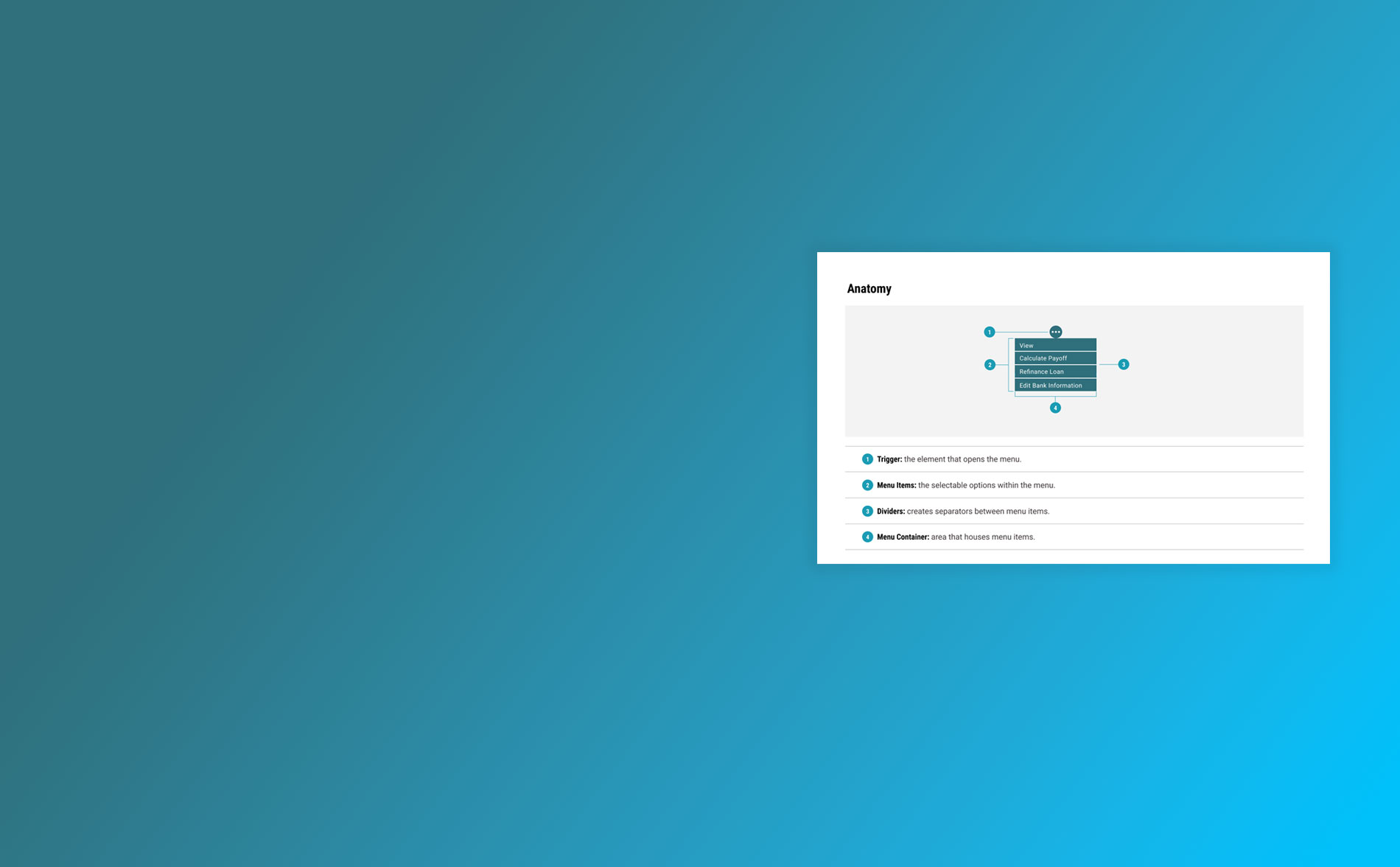 image showing an anatomy screen from the TRAC design management system